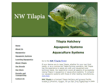 Tablet Screenshot of nwtilapia.com
